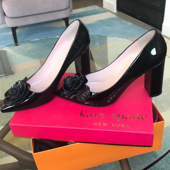 kate spade Shoes - Kate Spade patent leather “Pixanne” 4’ heels